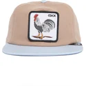 braune-und-blaue-flatcap-snapback-hahn-cock-free-range-the-farm-flats-von-goorin-bros