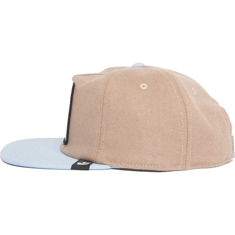 siltovky-rovna-hneda-snapback-gallo-cock-free-range-the-farm-flats-the-farm-de-goorin-bros