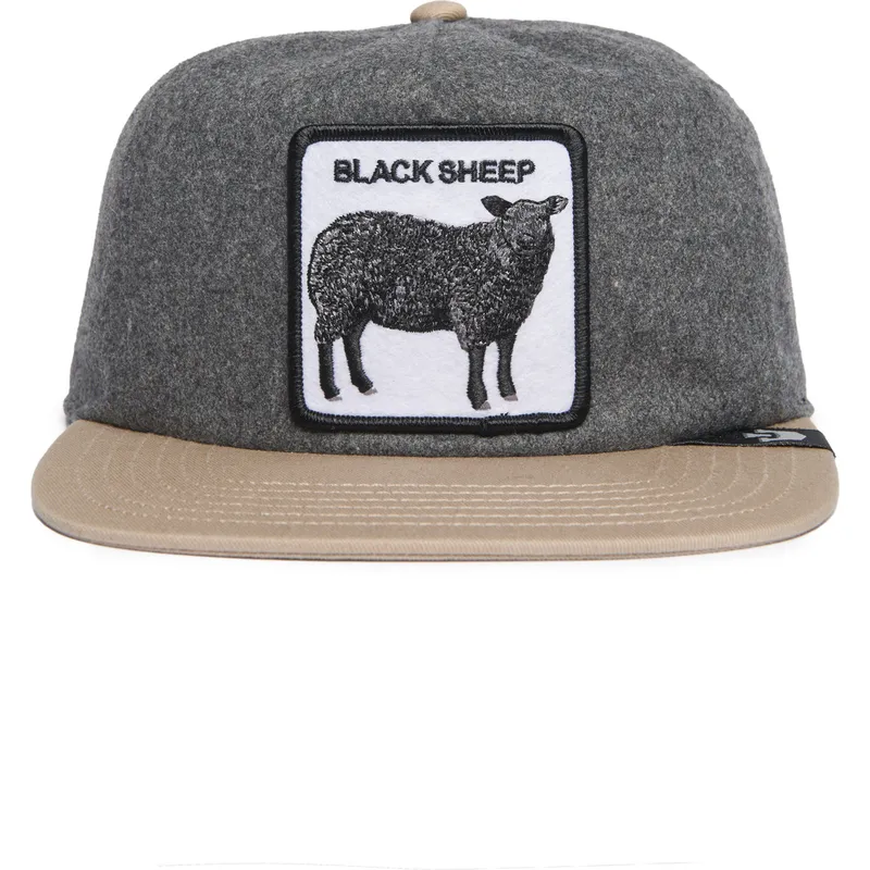 siltovky-rovna-siva-snapback-marron-oveja-black-sheep-flock-mountain-the-farm-flats-the-farm-de-goorin-bros