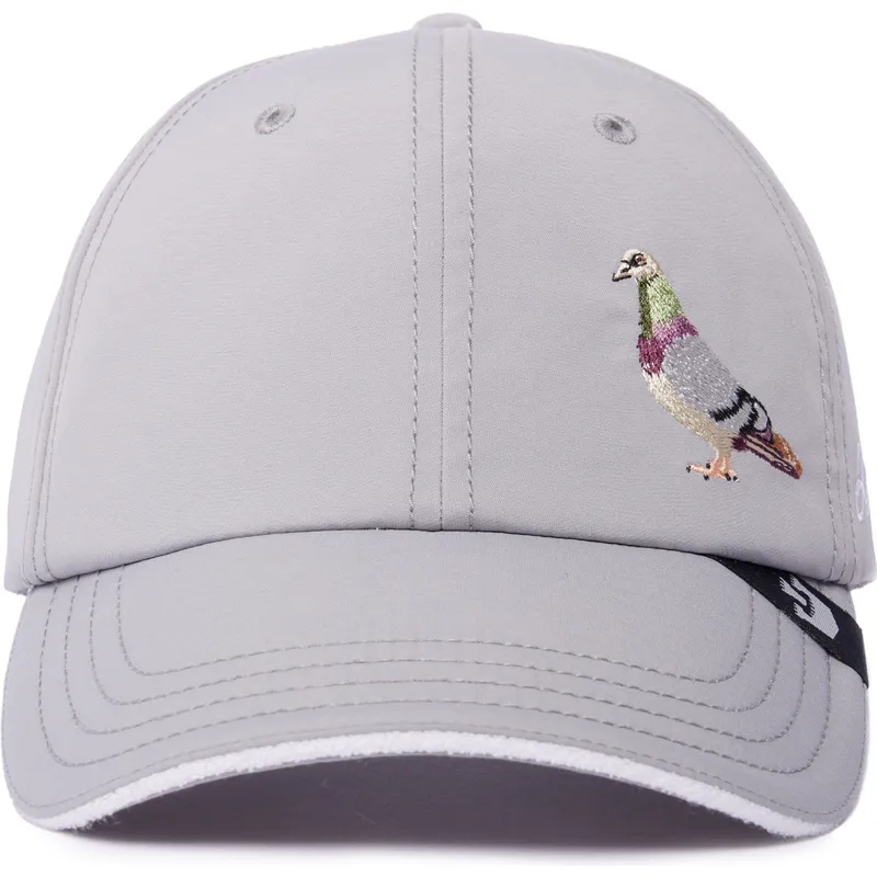 graue-verstellbare-curved-cap-taube-homie-s-where-the-heart-is-the-farm-lady-balls-von-goorin-bros