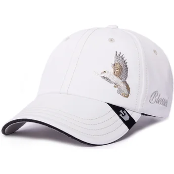 Cap zaoblená white adjustable strap The Farm de Goorin Bros.