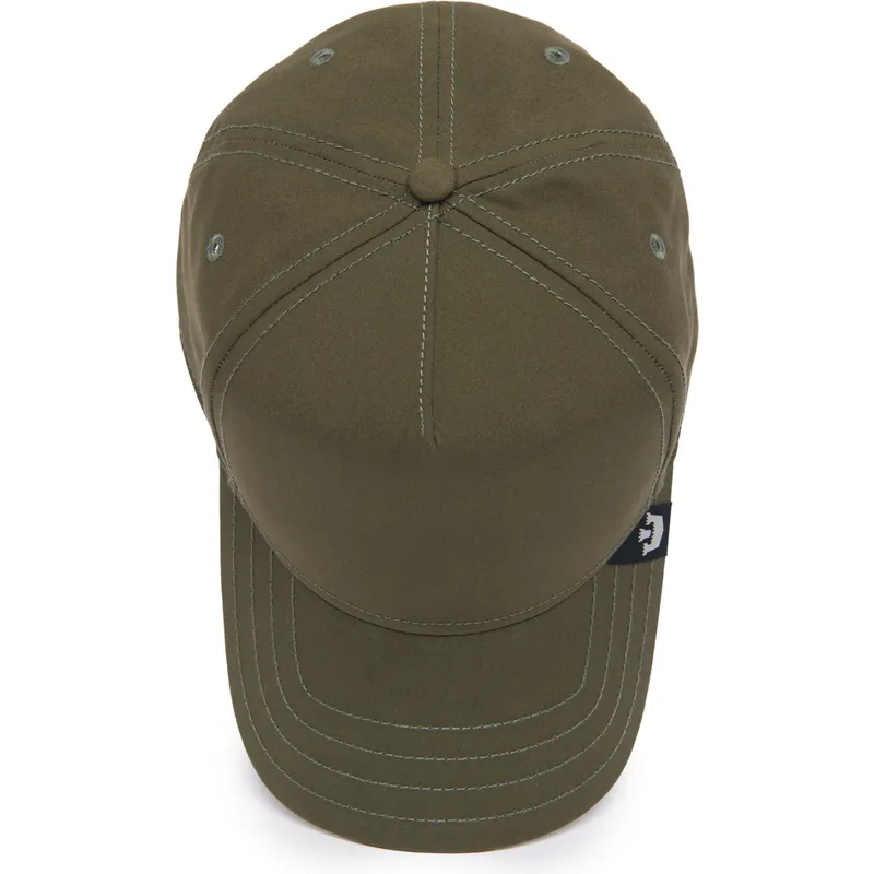 grune-gebogene-snapback-kappe-the-farm-nude-von-goorin-bros