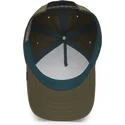 siltovka-zaoblena-zelena-snapback-the-farm-nude-the-farm-goorin-bros