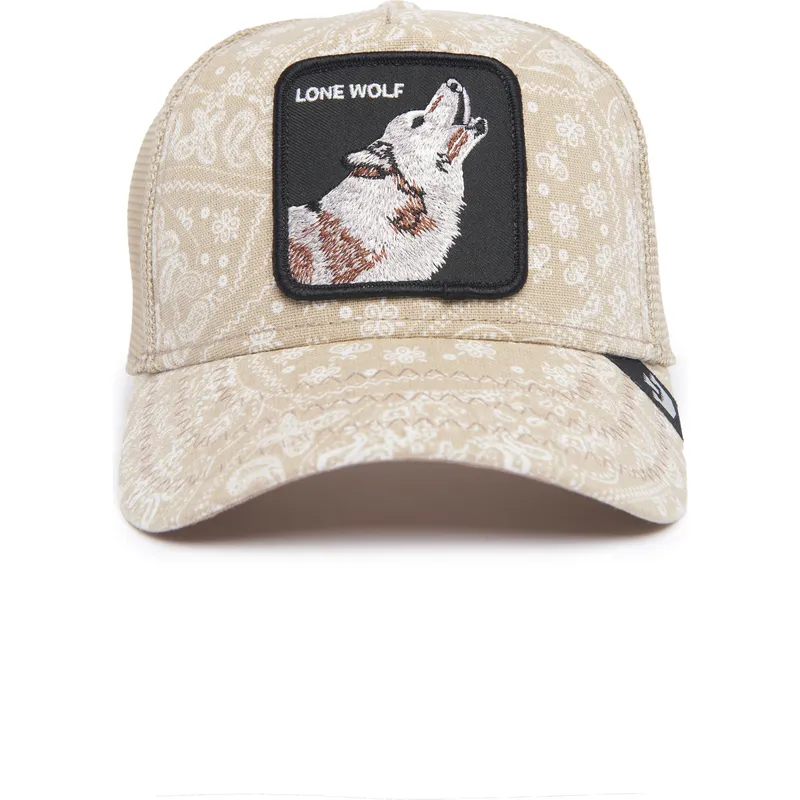 siltovky-zaoblena-kamionista-bezova-snapback-the-farm-de-goorin-bros