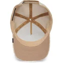 siltovky-zaoblena-kamionista-bezova-snapback-the-farm-de-goorin-bros