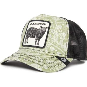 siltovka-zaoblena-zelena-snapback-black-sheep-parade-the-farm-paisley-the-farm-goorin-bros