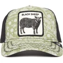 siltovka-zaoblena-zelena-snapback-black-sheep-parade-the-farm-paisley-the-farm-goorin-bros