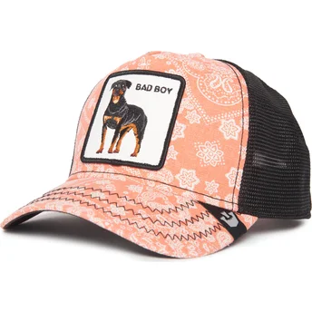 Šiltovky zaoblená ružová snapback Bad Boy Lovesexy The Farm Paisley The Farm Goorin Bros.