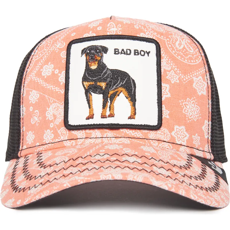 siltovky-zaoblena-kamionista-ruzova-snapback-the-farm-de-goorin-bros