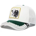 siltovka-zaoblena-biely-snapback-cash-silky-cow-the-farm-silky-roots-the-farm-goorin-bros