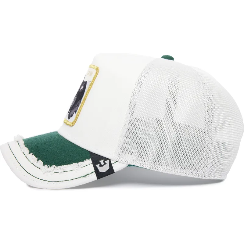 siltovka-zaoblena-biely-snapback-cash-silky-cow-the-farm-silky-roots-the-farm-goorin-bros