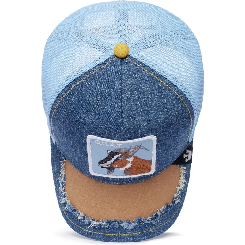 siltovka-zaoblena-modra-snapback-goat-silky-goat-the-farm-silky-roots-the-farm-goorin-bros