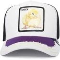 siltovka-zaoblena-biely-snapback-silky-chick-the-farm-silky-roots-the-farm-goorin-bros
