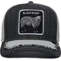 siltovka-zaoblena-cierna-snapback-silky-sheep-the-farm-silky-roots-the-farm-goorin-bros