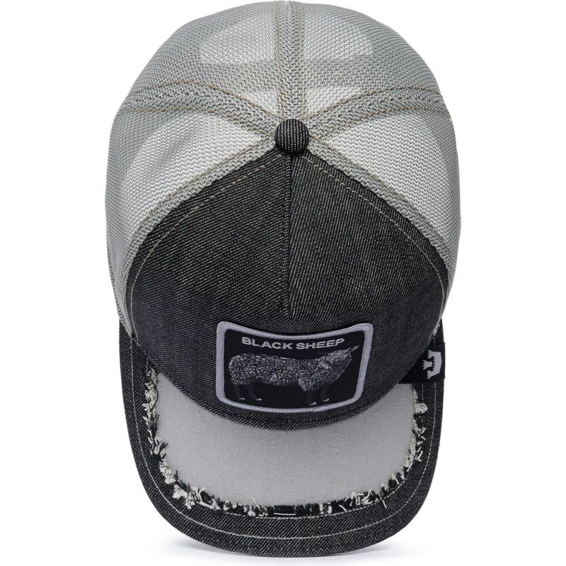 siltovka-zaoblena-cierna-snapback-silky-sheep-the-farm-silky-roots-the-farm-goorin-bros