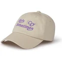 cap-zaoblena-beige-adjustable-strap-pica-pica