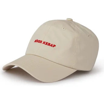 Cap zaoblená beige adjustable strap Pica Pica