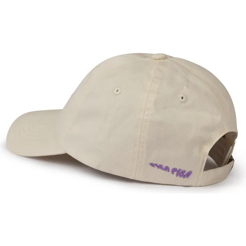 cap-zaoblena-beige-adjustable-strap-pica-pica cap-zaoblena-beige-adjustable-strap-pica-pica