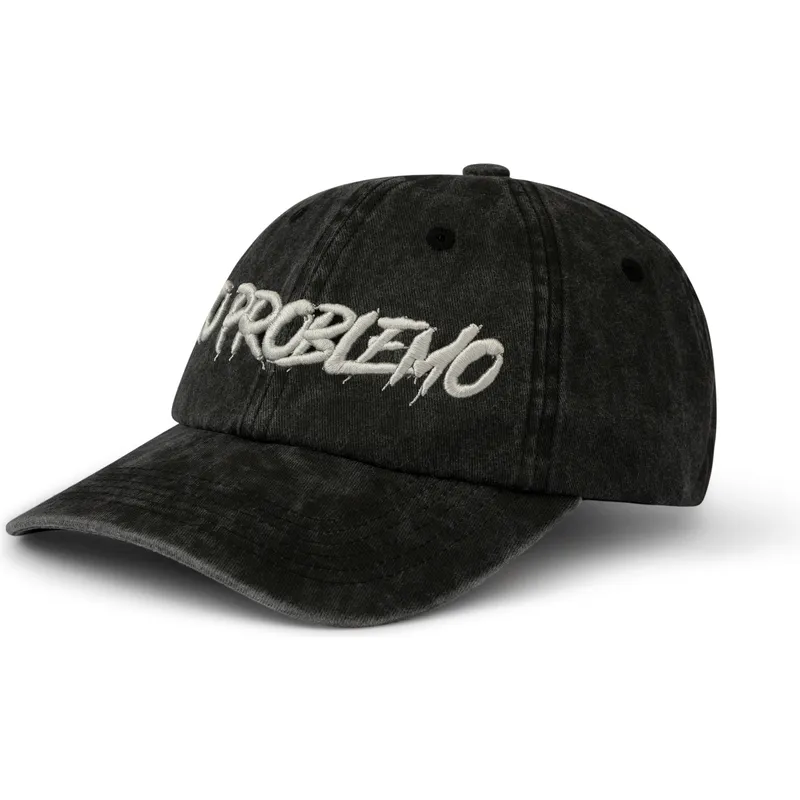 schwarze-verstellbare-gebogene-kappe-no-problemo-von-pica-pica