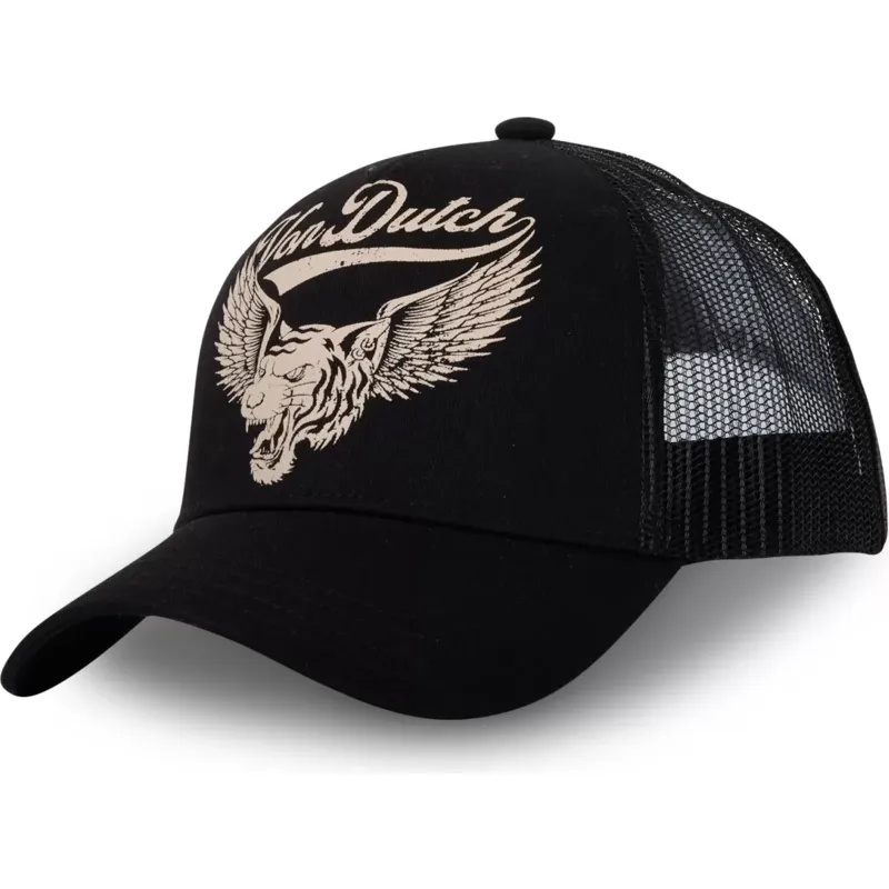 siltovka-zaoblena-cierna-snapback-lion-nr-von-dutch