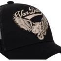 siltovka-zaoblena-cierna-snapback-lion-nr-von-dutch