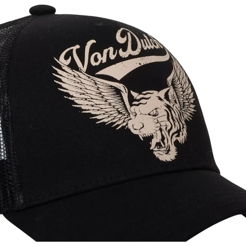 siltovka-zaoblena-cierna-snapback-lion-nr-von-dutch