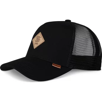 Djinns HFT Cotton Knit Black Trucker Hat