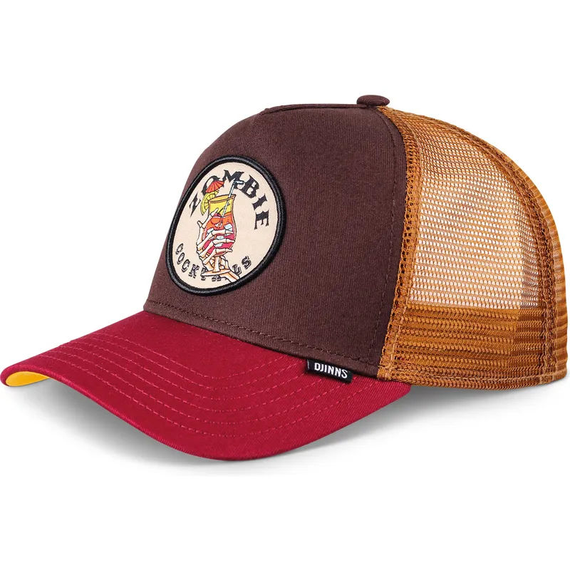 siltovky-zaoblena-kamionista-hneda-snapback-zombie-cocktails-hft-food-djinns