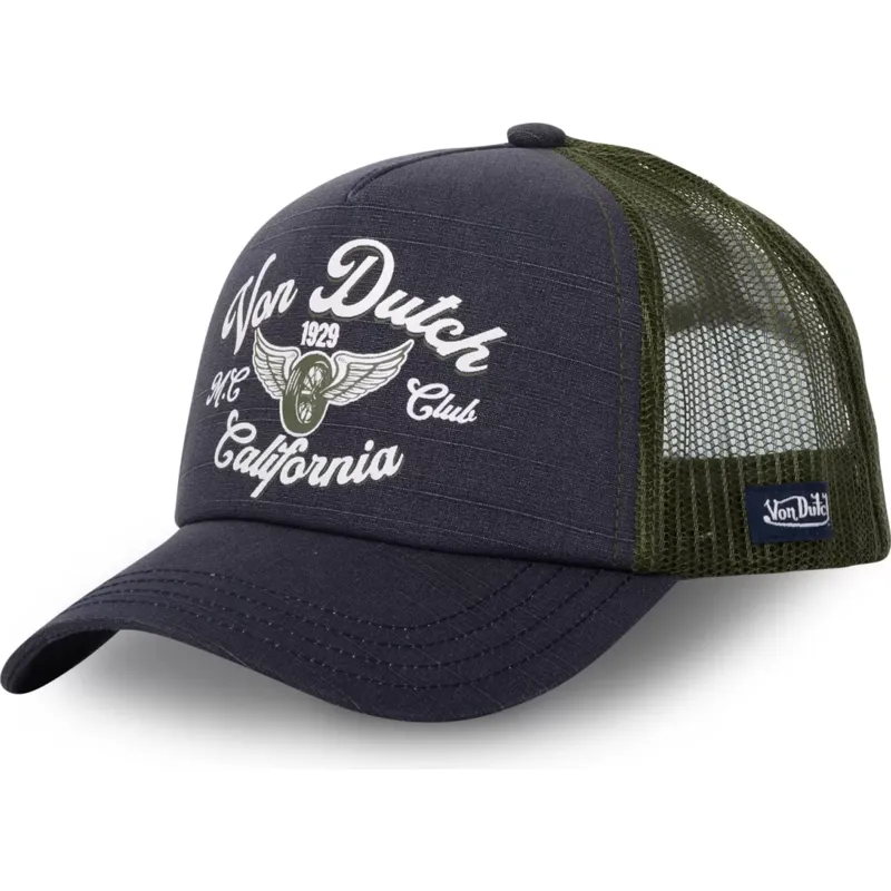 trucker-cap-grau-und-grun-crew11-von-von-dutch