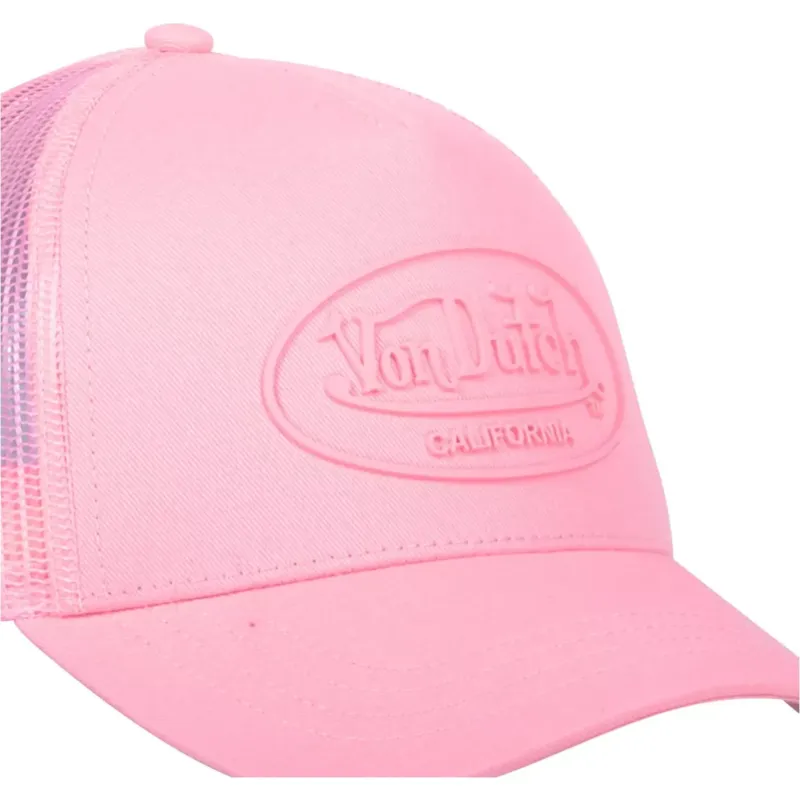 siltovka-zaoblena-ruzova-snapback-log03-von-dutch