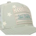 siltovka-zaoblena-zelena-snapback-star-s-von-dutch