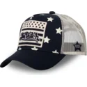 siltovka-zaoblena-tmavomodra-snapback-star-m-von-dutch