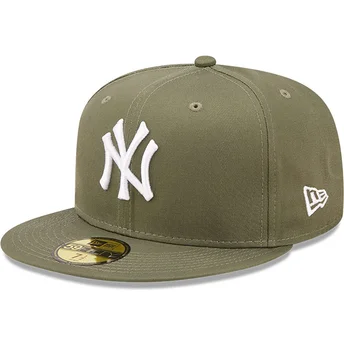 Šiltovky rovná zelená upravený 59FIFTY League Essential New York Yankees MLB New Era
