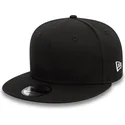 schwarze-snapback-flatcap-9fifty-cotton-von-new-era