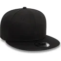 schwarze-snapback-flatcap-9fifty-cotton-von-new-era