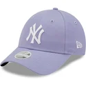cap-zaoblena-violet-adjustable-strap-9forty-league-essential-new-york-yankees-mlb-new-era