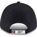 marineblaue-verstellbare-curved-cap-9forty-the-league-der-detroit-tigers-mlb-von-new-era