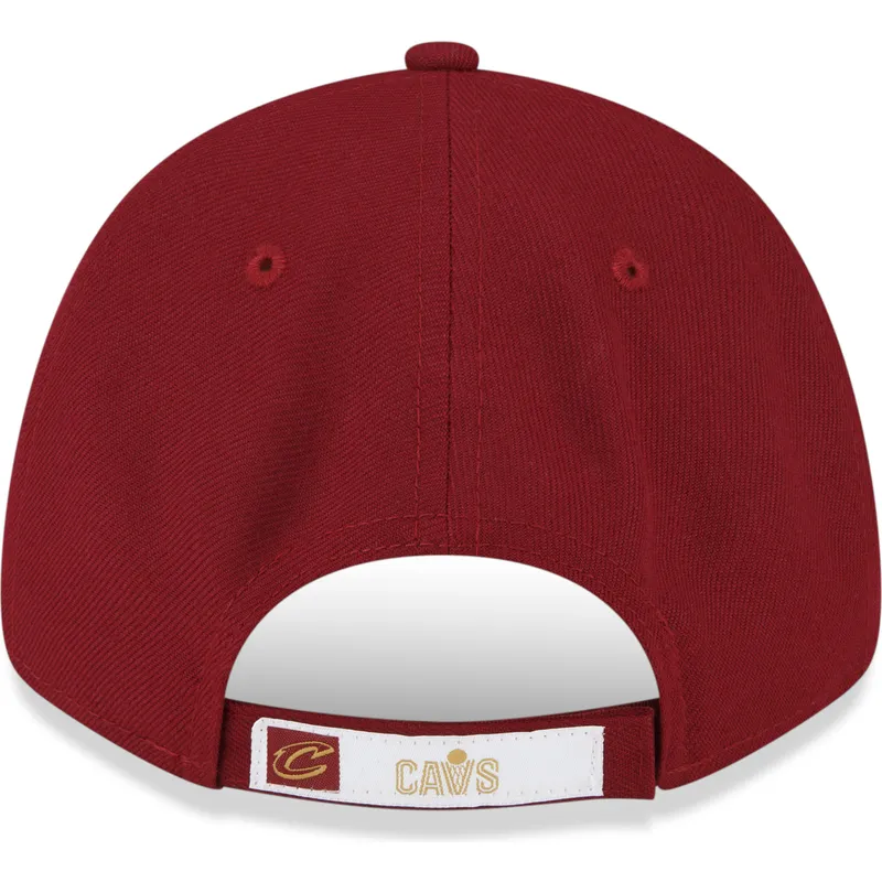 cap-zaoblena-red-adjustable-strap-9forty-the-league-cleveland-cavaliers-nba-new-era