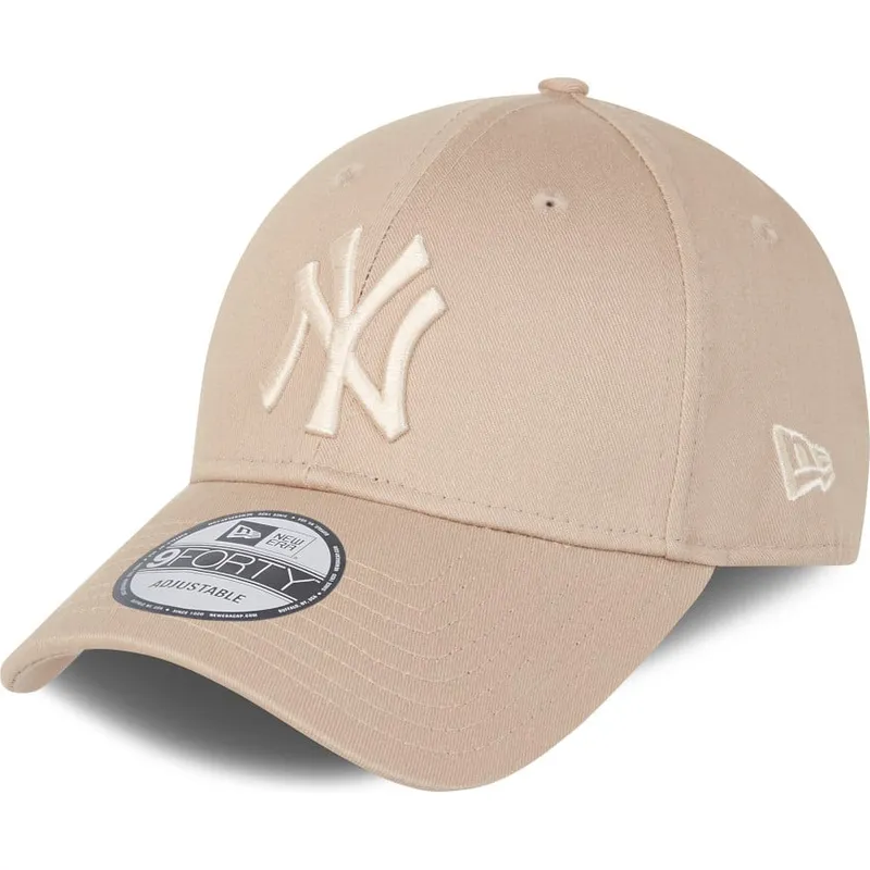 cap-zaoblena-beige-adjustable-strap-9forty-league-essential-new-york-yankees-mlb-new-era