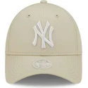 siltovka-zaoblena-bezova-nastavitelny-9forty-league-essential-new-york-yankees-mlb-new-era