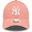 verstellbare-rosa-kappe-fur-damen-9forty-jersey-der-new-york-yankees-mlb-von-new-era