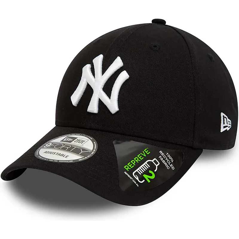 cap-zaoblena-black-adjustable-strap-9forty-repreve-league-essential-new-york-yankees-mlb-new-era cap-zaoblena-black-adjustable-strap-9forty-repreve-league-essential-new-york-yankees-mlb-new-era