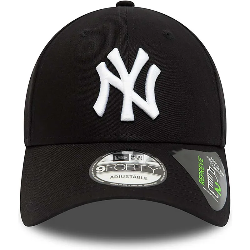 cap-zaoblena-black-adjustable-strap-9forty-repreve-league-essential-new-york-yankees-mlb-new-era cap-zaoblena-black-adjustable-strap-9forty-repreve-league-essential-new-york-yankees-mlb-new-era
