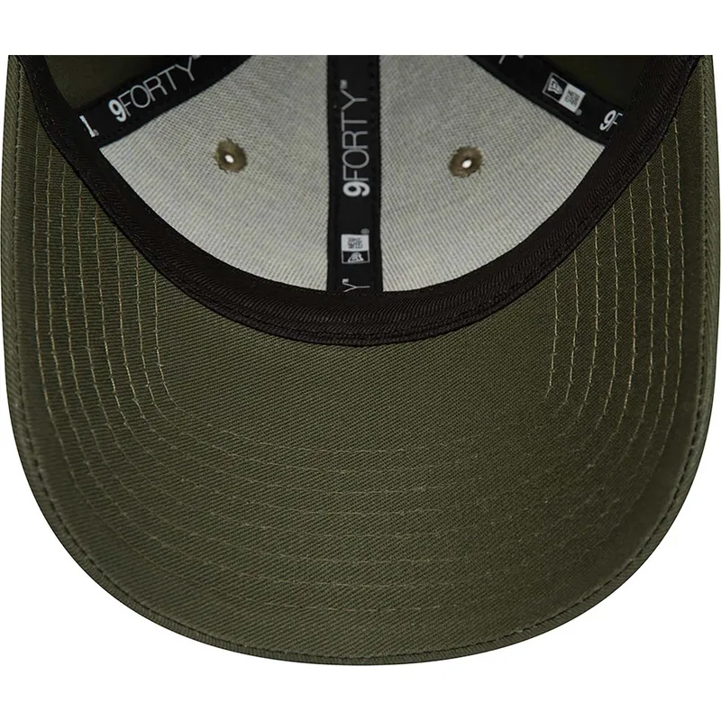 siltovky-zaoblena-zelena-nastavitelny-pasik-9forty-league-essential-new-york-yankees-mlb-new-era