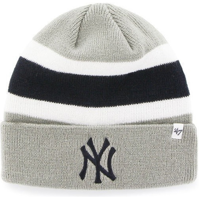 47-brand-new-york-yankees-mlb-beanie-mutze-grau