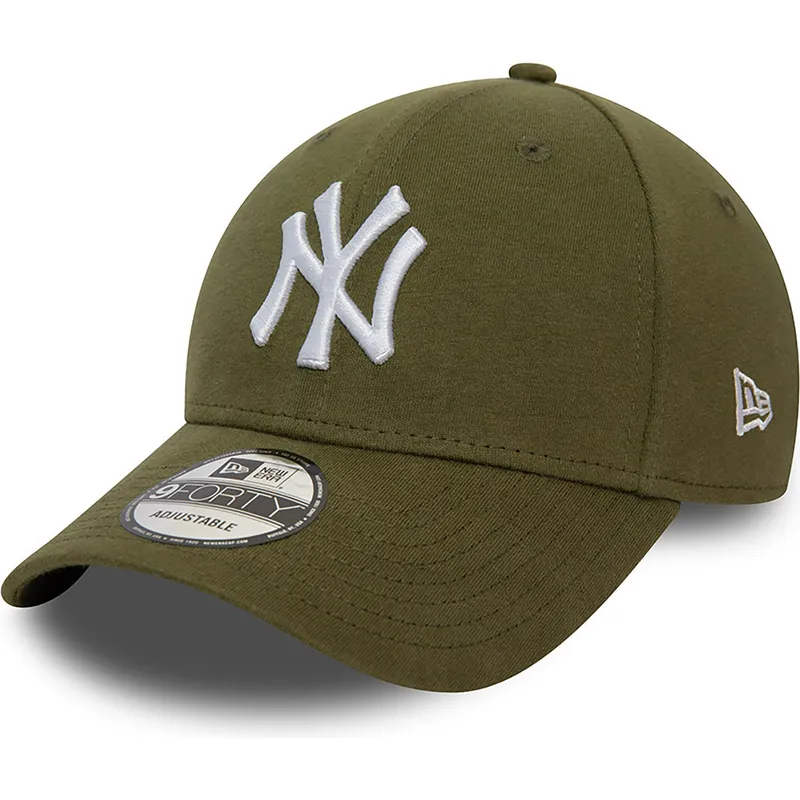 siltovka-zaoblena-zelena-nastavitelny-9forty-jersey-essential-new-york-yankees-mlb-new-era