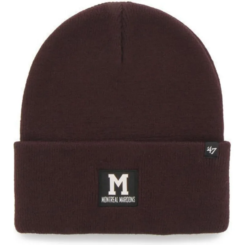 47-brand-montreal-maroons-nhl-red-beanie