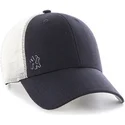 siltovka-zaoblena-tmavomodra-snapback-new-york-yankees-mlb-47-brand