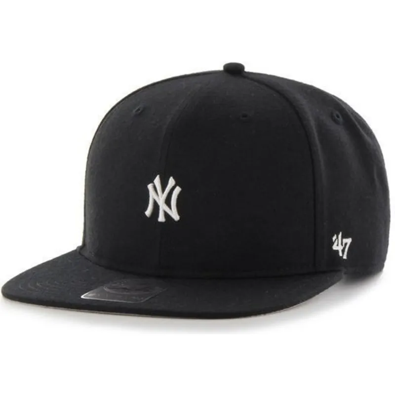 siltovka-rovna-cierna-snapback-new-york-yankees-mlb-47-brand