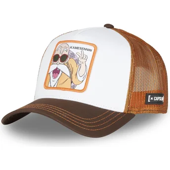 Šiltovky zaoblená kamionista hnedá snapback Roshi KAM CT Dragon Ball Majster Roshi Dragon Ball Capslab